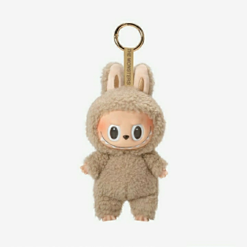 Labubu Macaron Collection Color Toffee Authentic Labubu With Card And Bag